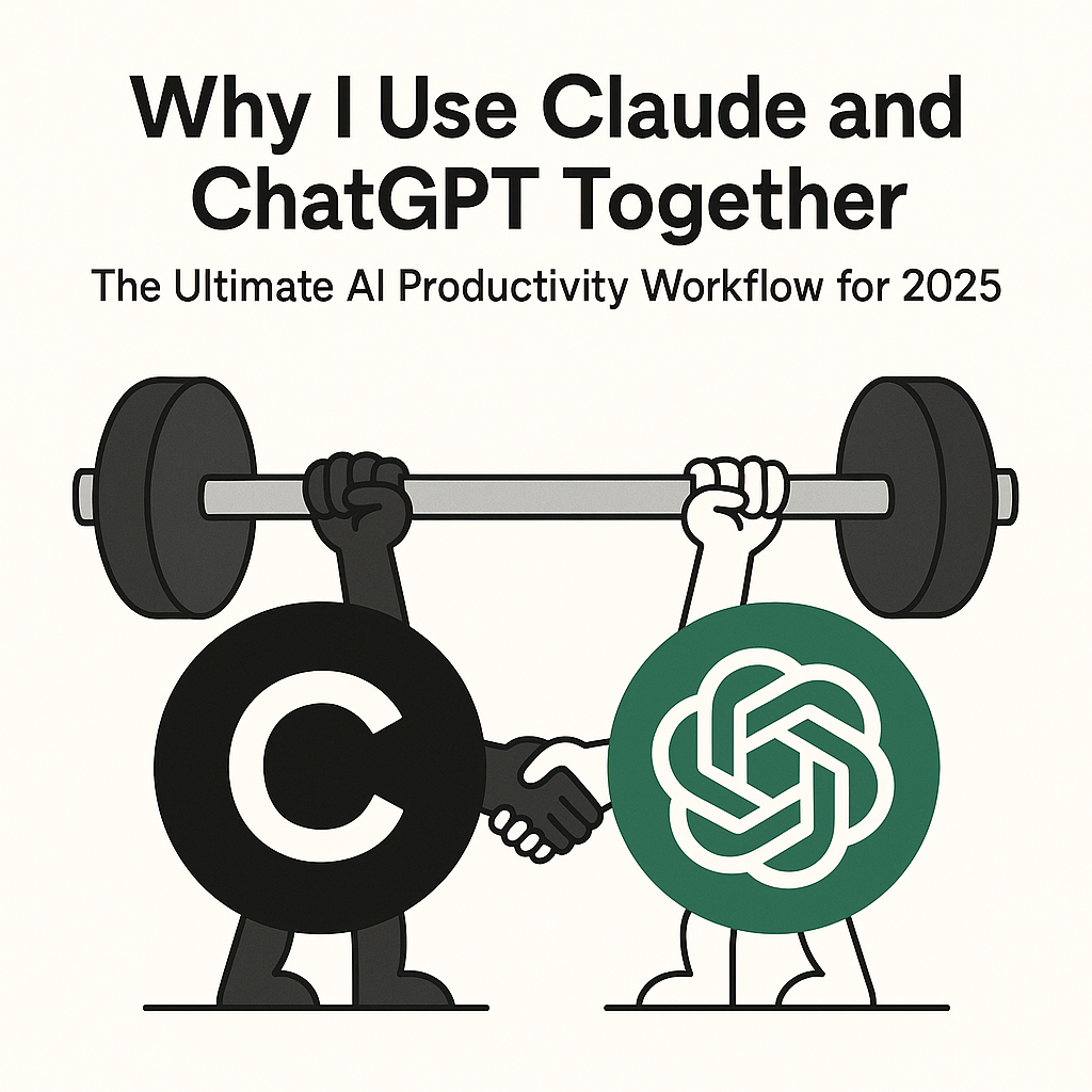 Why I Use Claude and ChatGPT Together: The Ultimate AI Productivity Workflow for 2025